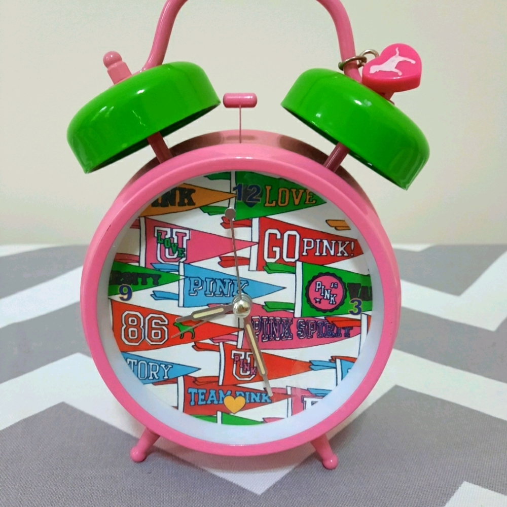 Vintage pink victoria secret Clock